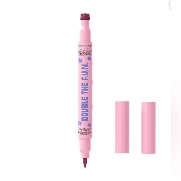 Wet N Wild SpongeBob Double The F.U.N. Liquid Eyeliner and Stamp - Picture 5 of 9